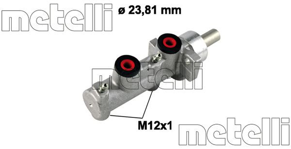 METELLI Hauptbremszylinder METELLI Hauptbremszylinder
