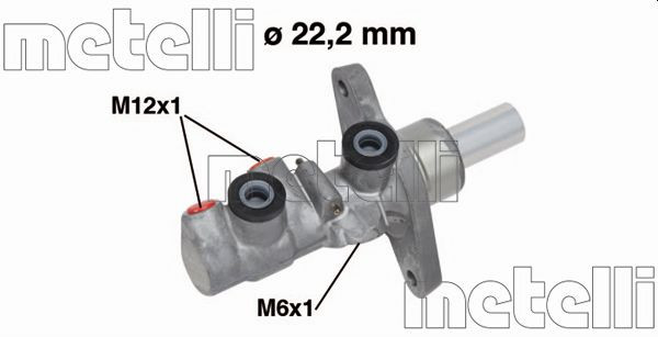 METELLI Hauptbremszylinder