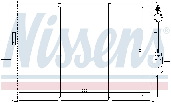 NISSENS Kühler, Motorkühlung