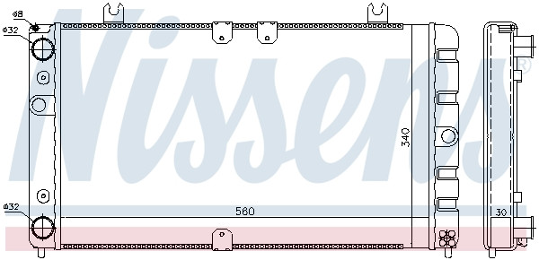 NISSENS Kühler, Motorkühlung