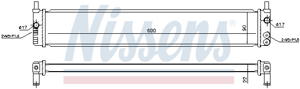 NISSENS Kühler, Antriebsbatterie
