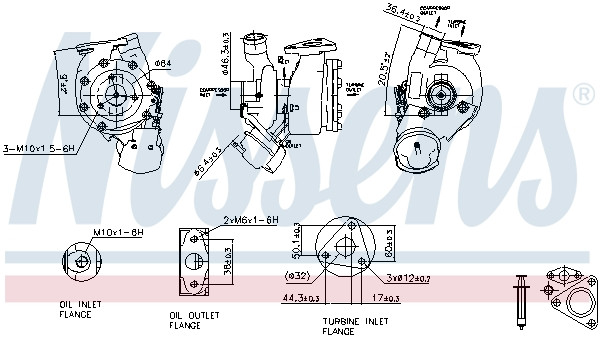 NISSENS Lader, Aufladung