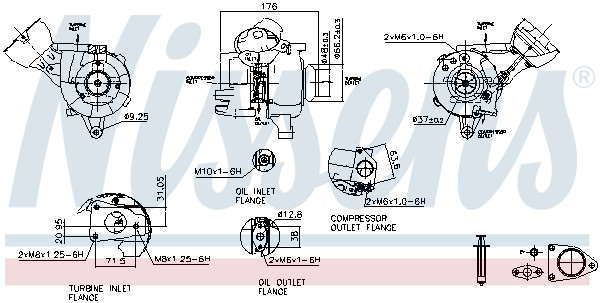 NISSENS Lader, Aufladung