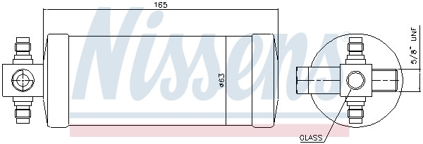 NISSENS Trockner, Klimaanlage