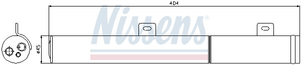 NISSENS Trockner, Klimaanlage