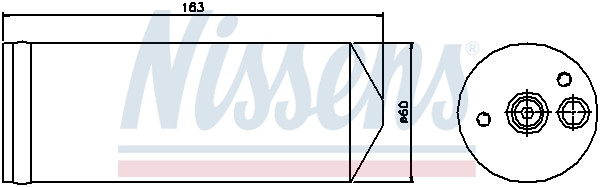 NISSENS Trockner, Klimaanlage