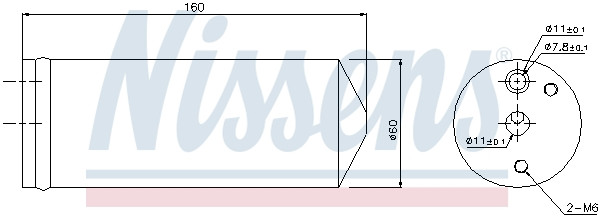 NISSENS Trockner, Klimaanlage