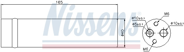 NISSENS Trockner, Klimaanlage