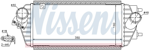 NISSENS Ladeluftkühler