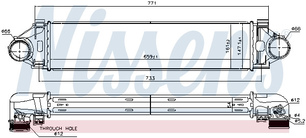 NISSENS Ladeluftkühler