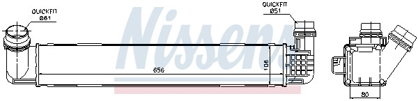 NISSENS Ladeluftkühler