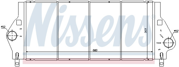 NISSENS Ladeluftkühler