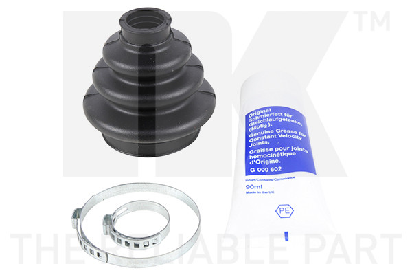 NK Faltenbalgsatz, Antriebswelle