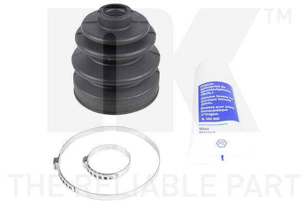 NK Faltenbalgsatz, Antriebswelle