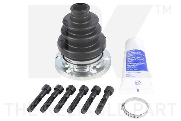 NK Faltenbalgsatz, Antriebswelle