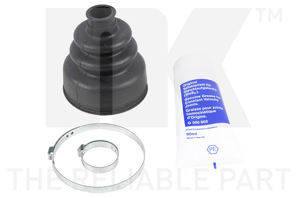 NK Faltenbalgsatz, Antriebswelle