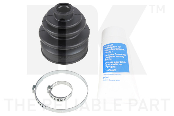 NK Faltenbalgsatz, Antriebswelle