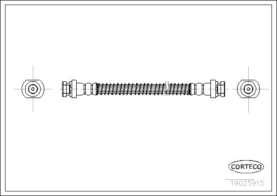 CORTECO Bremsschlauch