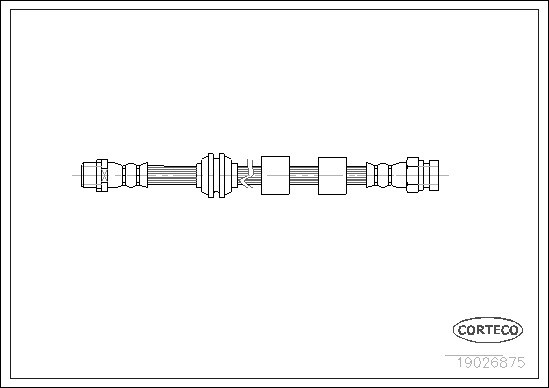 CORTECO Bremsschlauch