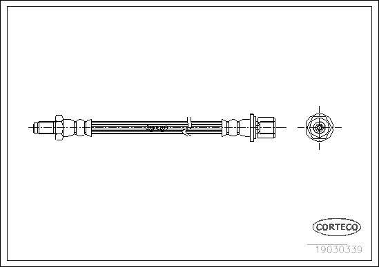 CORTECO Bremsschlauch