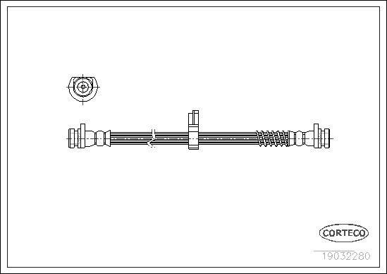 CORTECO Bremsschlauch