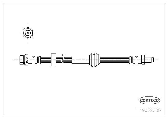 CORTECO Bremsschlauch