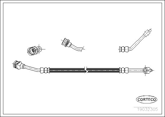 CORTECO Bremsschlauch