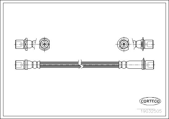 CORTECO Bremsschlauch