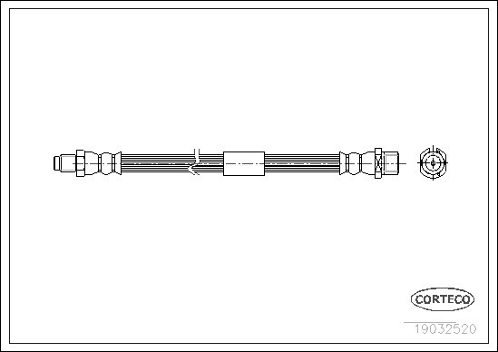 CORTECO Bremsschlauch