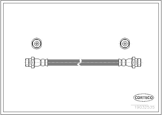 CORTECO Bremsschlauch