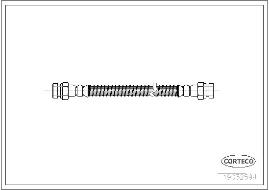 CORTECO Bremsschlauch