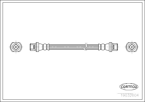 CORTECO Bremsschlauch
