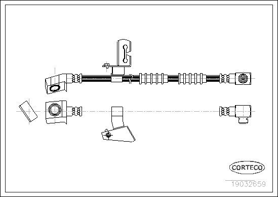 CORTECO Bremsschlauch