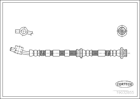 CORTECO Bremsschlauch