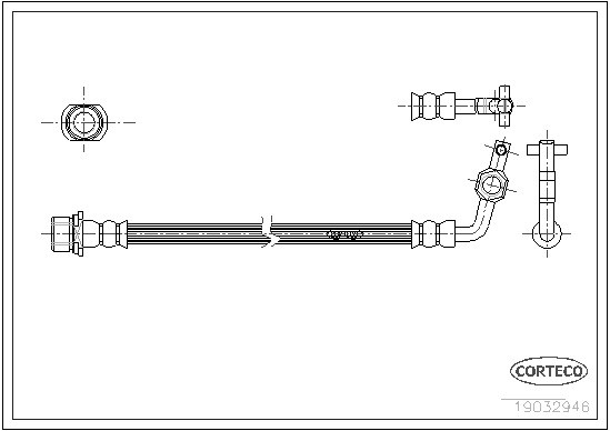 CORTECO Bremsschlauch