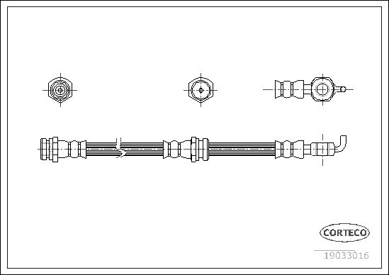 CORTECO Bremsschlauch