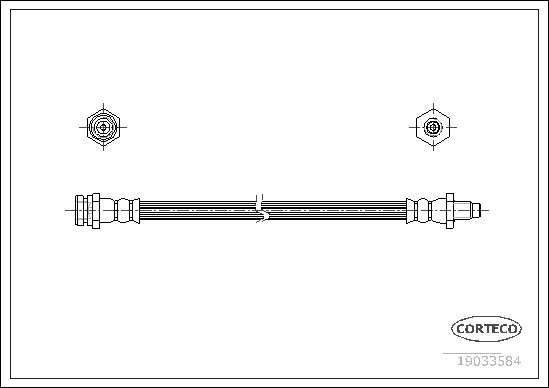 CORTECO Bremsschlauch