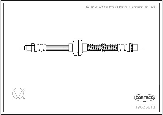 CORTECO Bremsschlauch