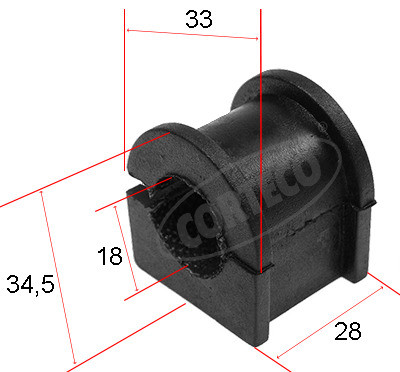 CORTECO Lagerung, Stabilisator