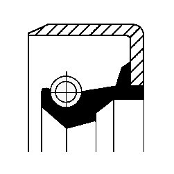 CORTECO Wellendichtring, Antriebswelle