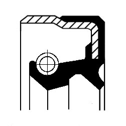 CORTECO Wellendichtring, Radnabe