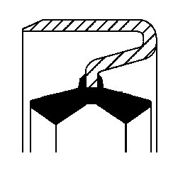 CORTECO Dichtring, Achsschenkel