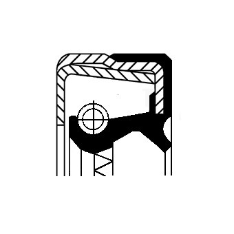 CORTECO Wellendichtring, Radnabe