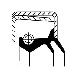 CORTECO Wellendichtring, Radnabe