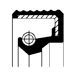 CORTECO Wellendichtring, Radnabe