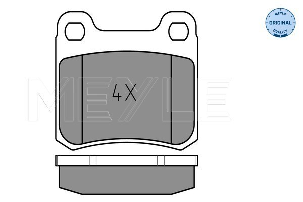 MEYLE Bremsbelagsatz, Scheibenbremse