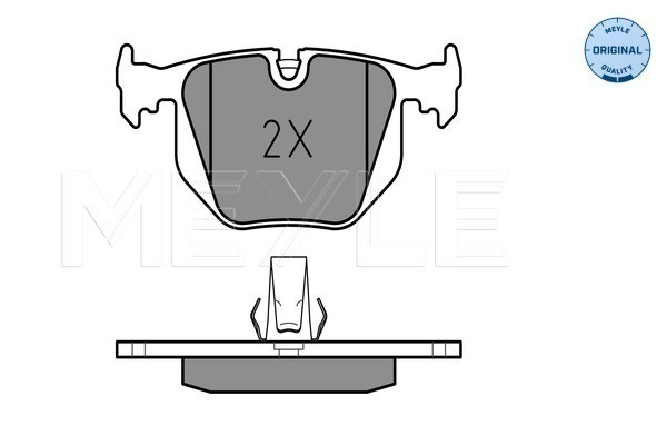 MEYLE Bremsbelagsatz, Scheibenbremse