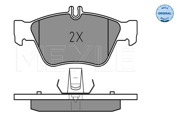 MEYLE Bremsbelagsatz, Scheibenbremse