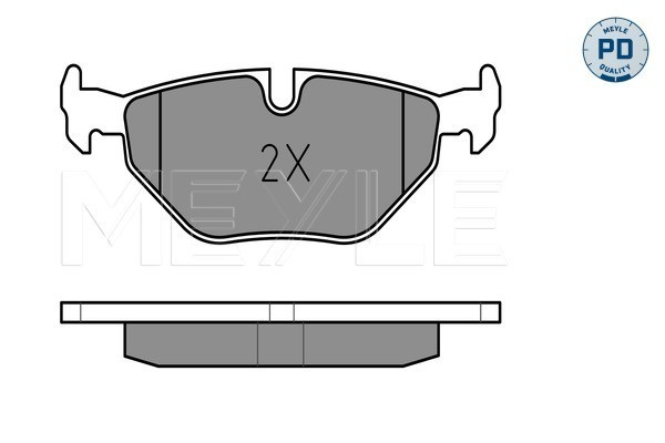 MEYLE Bremsbelagsatz, Scheibenbremse