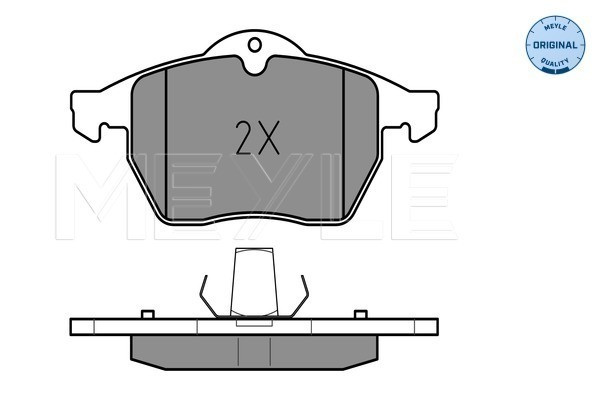 MEYLE Bremsbelagsatz, Scheibenbremse